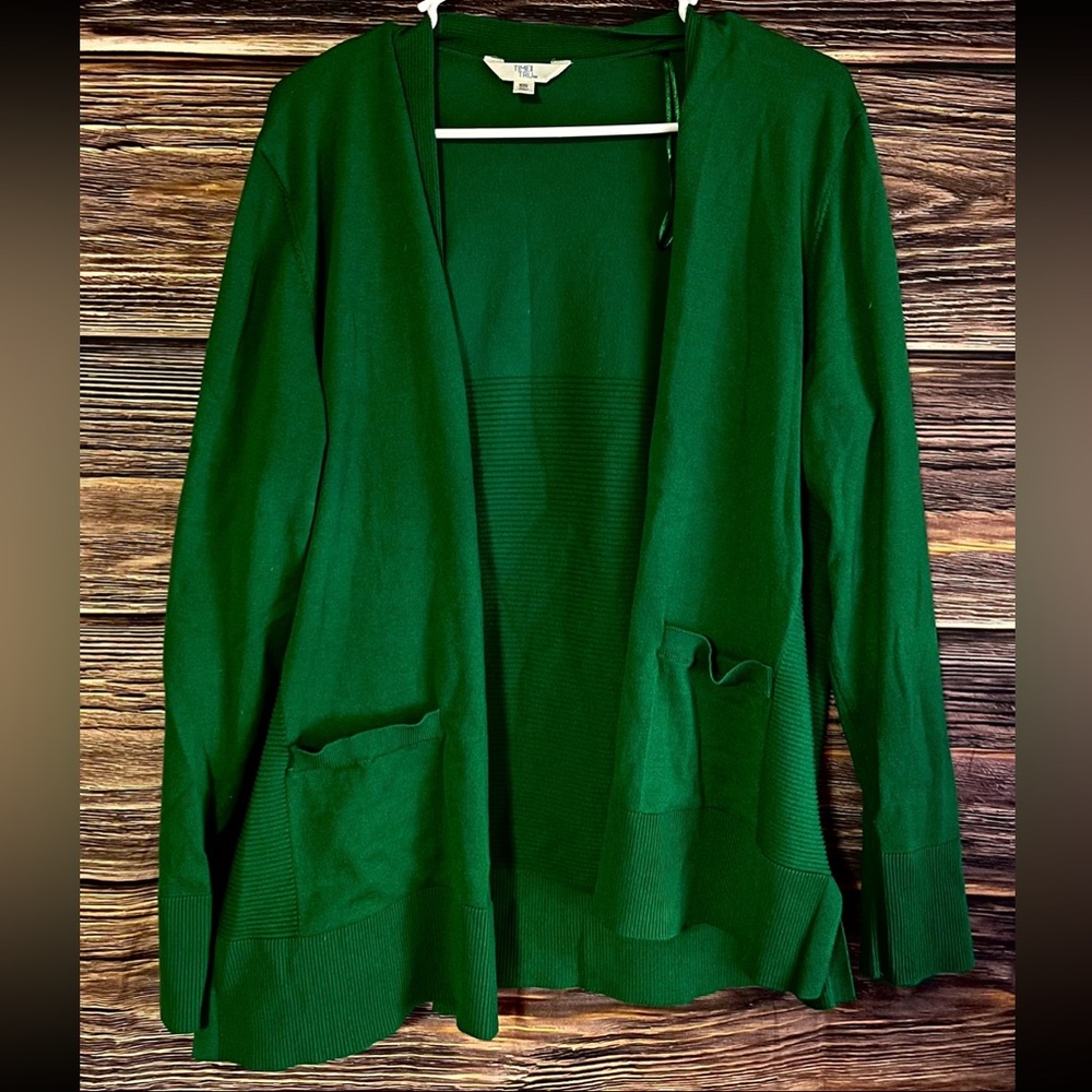 Cute green cardigan